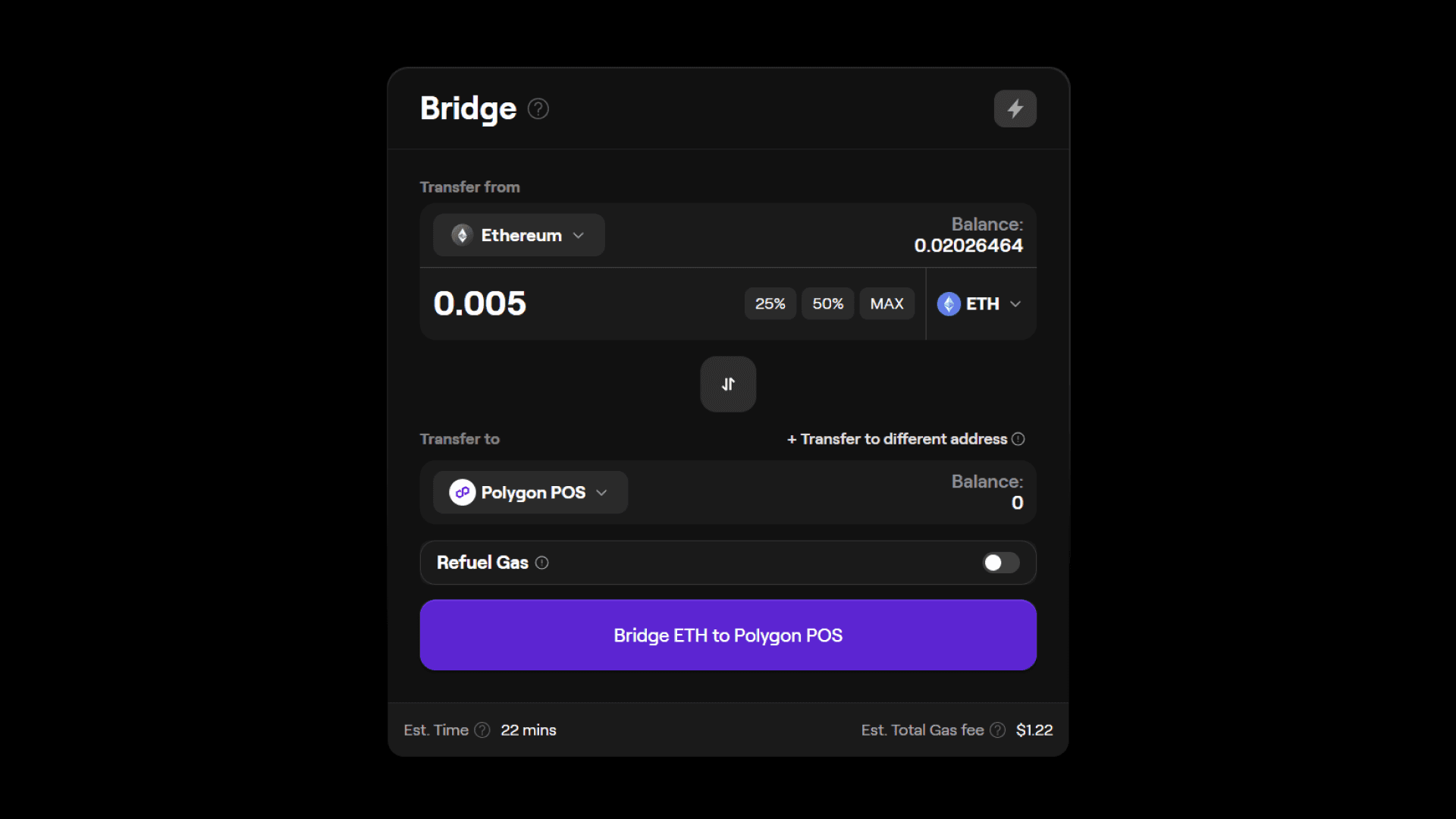 Polygon Bridge: Polygon Portal