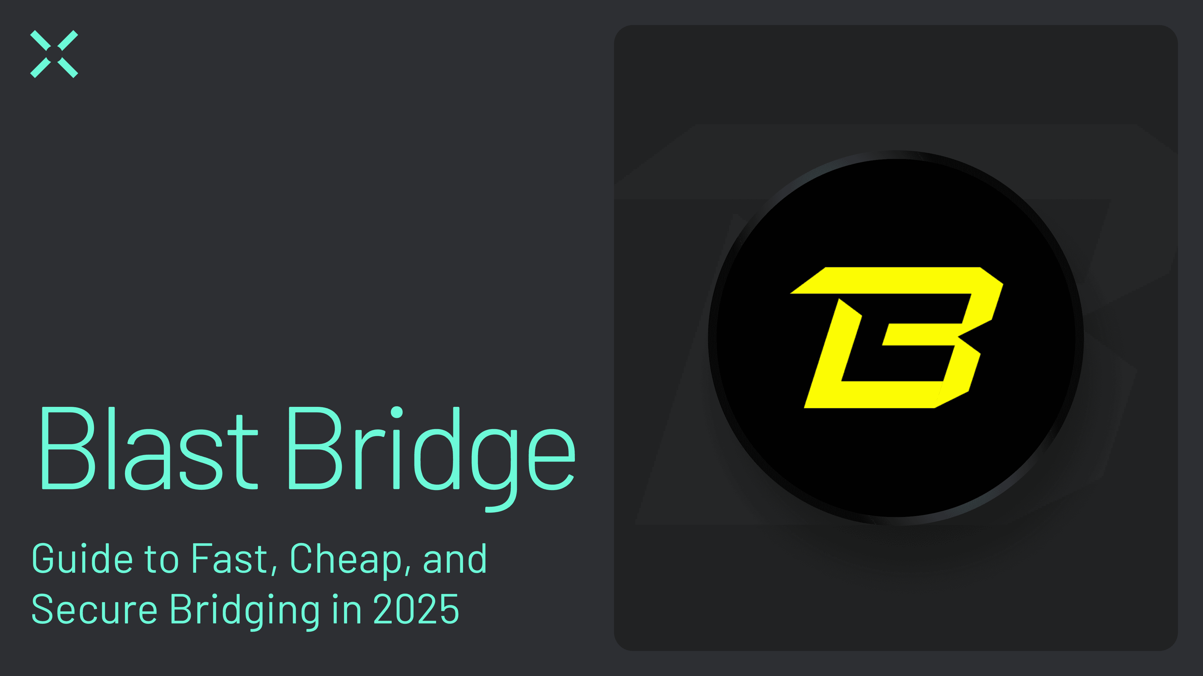 Blast Bridge (Hero) Bridge to Blast fast and cheap in 2025. Learn about the best bridge options for speed, cost, and security—and how to bridge to Blast with Across.