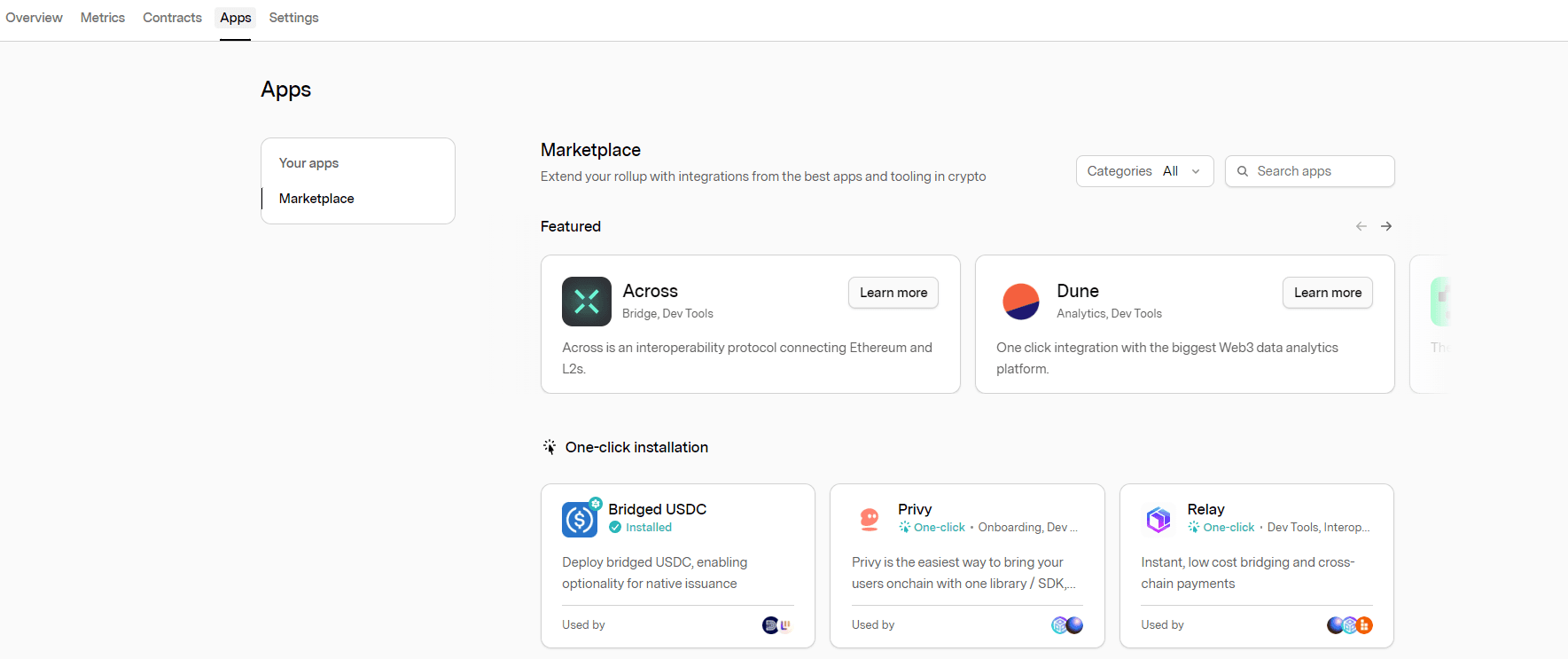 Screenshot Access Across straight from Conduit’s RaaS marketplace.